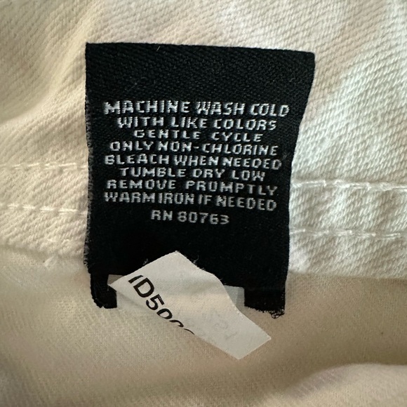 London Jean White Bootcut Jeans Women’s Size 2 Stretch Premium Denim - Picture 10 of 10